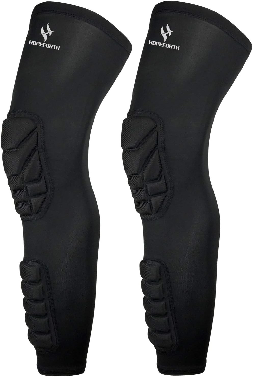 Knee Calf Padded 2 Pack Compression Leg Sleeve Shin Protective