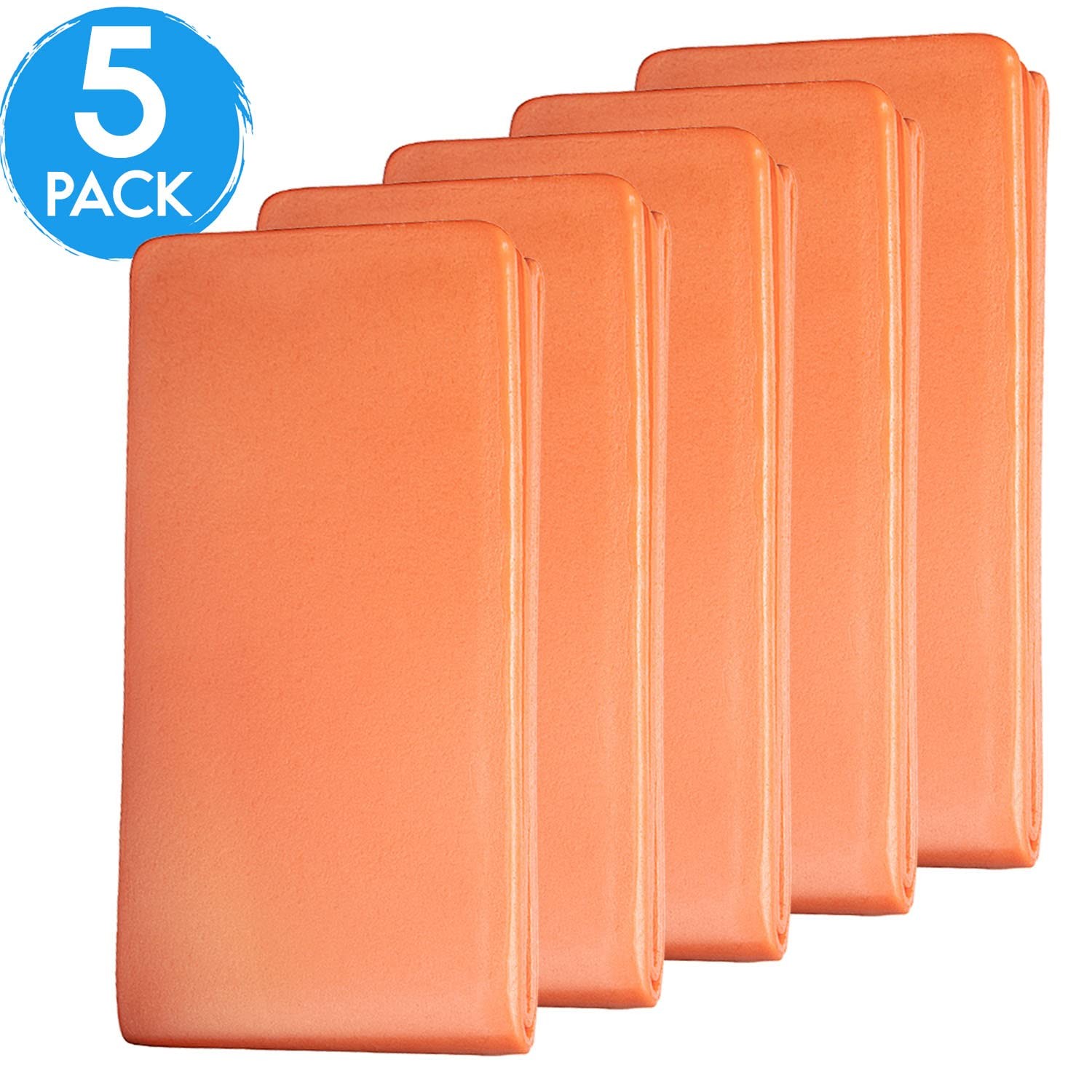 NOVAMEDIC Pack of 5 First Aid Padded Universal Aluminum Splints – 36 inch, Brace