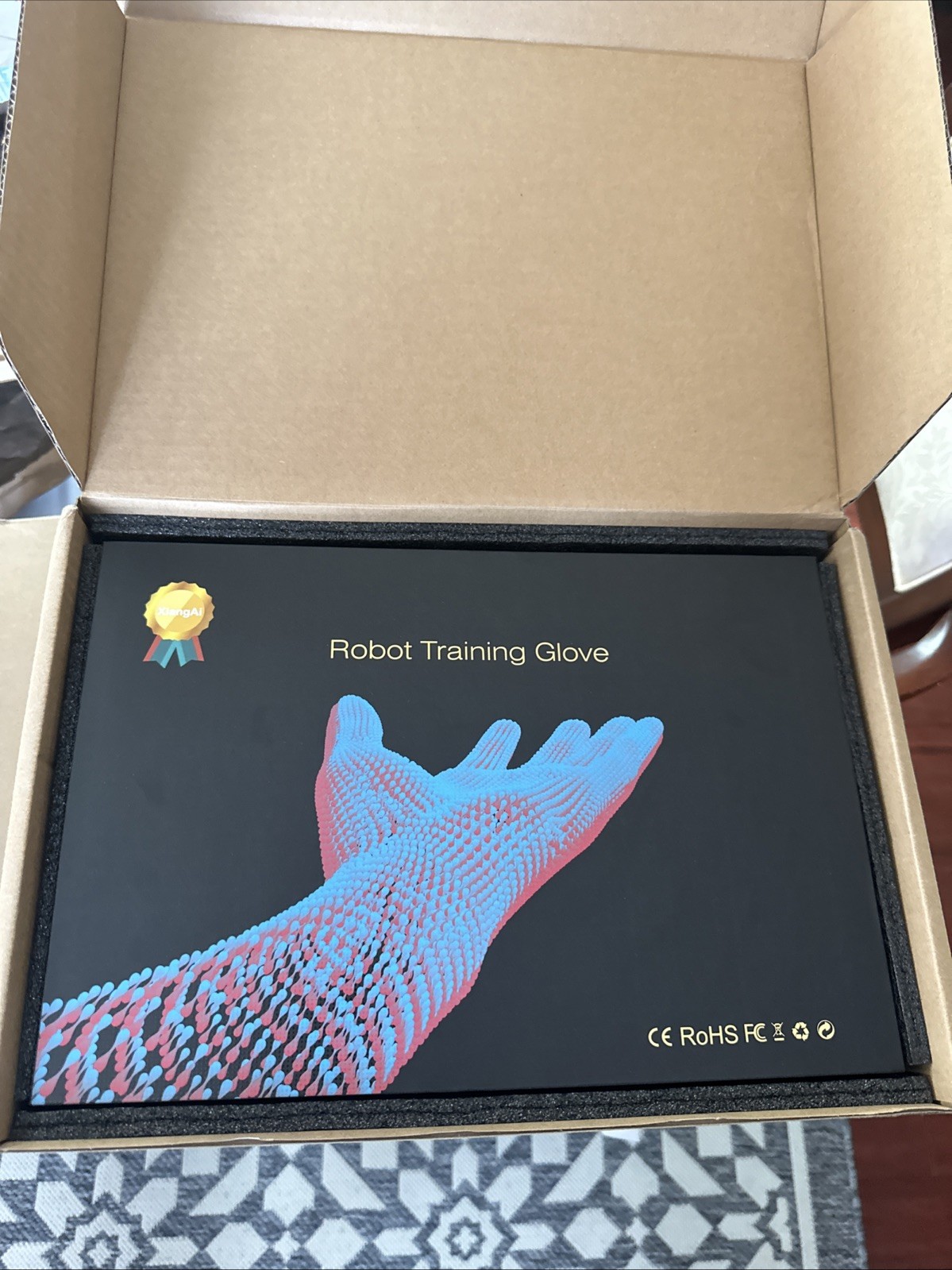 Rehabilitation Robot Glove Functional Training Right Hand Medium Open Box