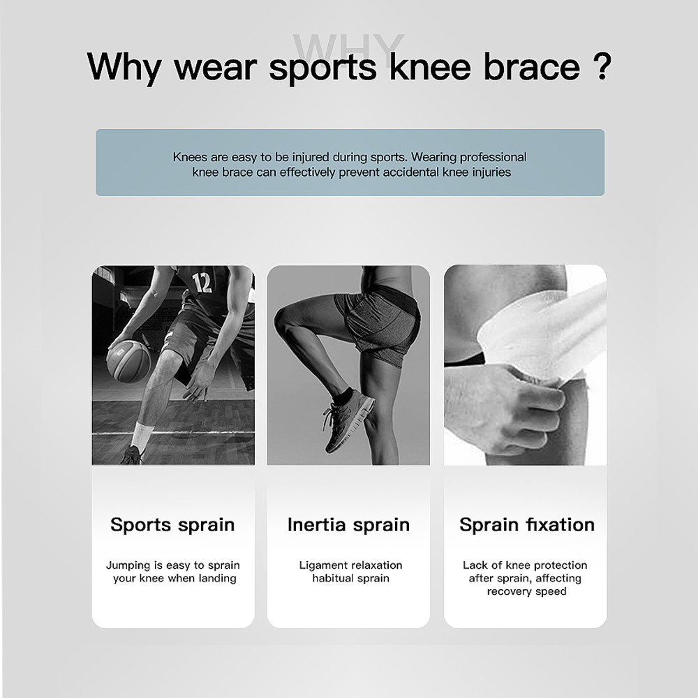 Copper Knee Brace Compression Support Knee Pad Sleeve Fr Sport Joint Pain Relief