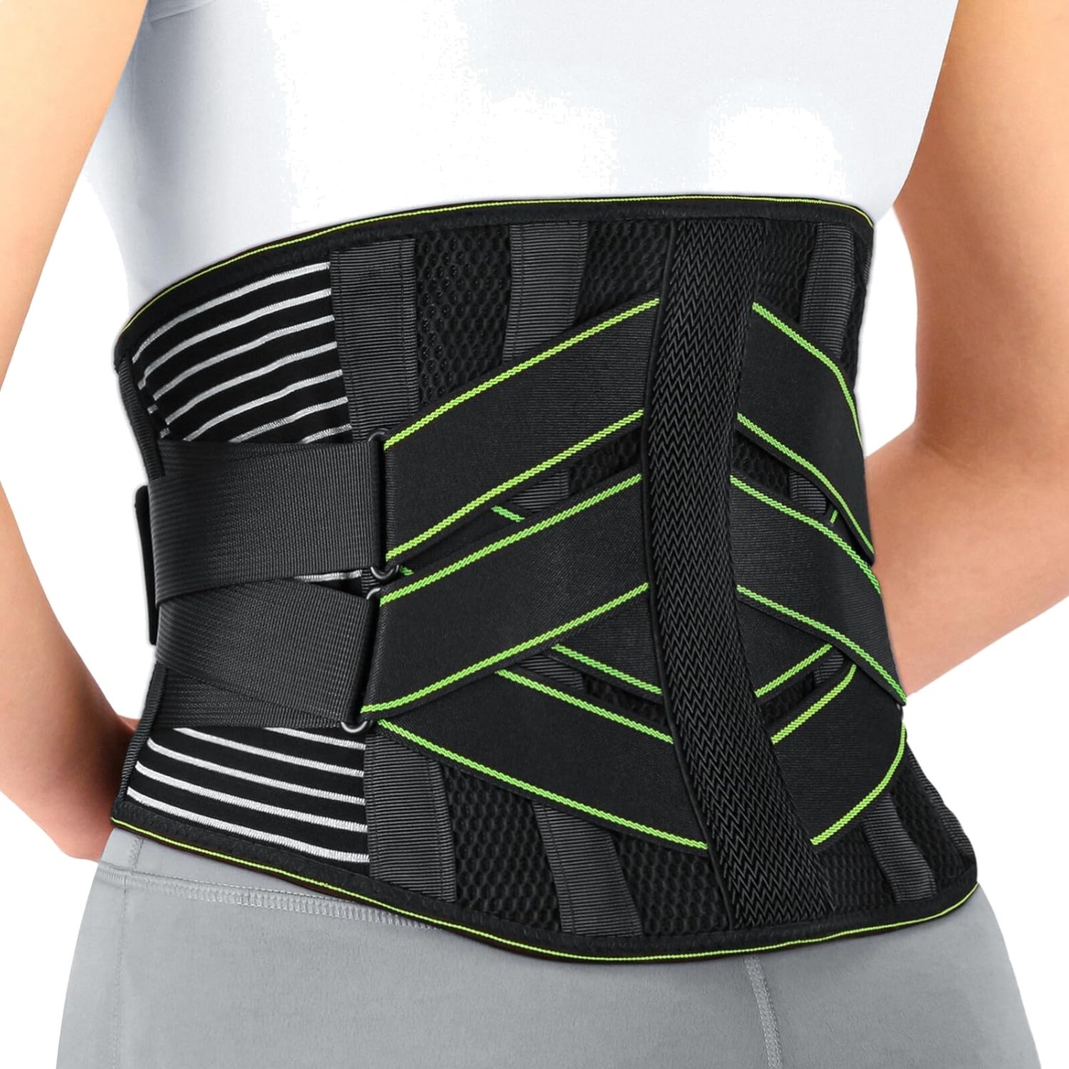 Back Brace for Lower Back Pain Relief for Women/Men with Lumbar Pad, Back Sup…