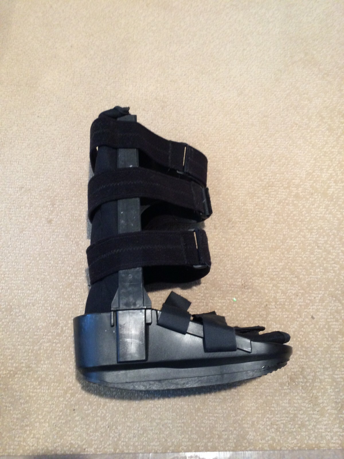 BODY ARMOR SHORT LEG WALKER CAST BRACE NEW LARGE