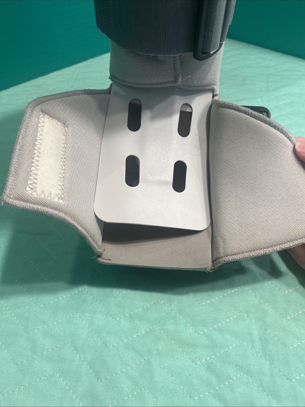 Aircast Foam Walker semi-Pneumatic Foot Leg Ankle Brace Walking Boot Medium GUC