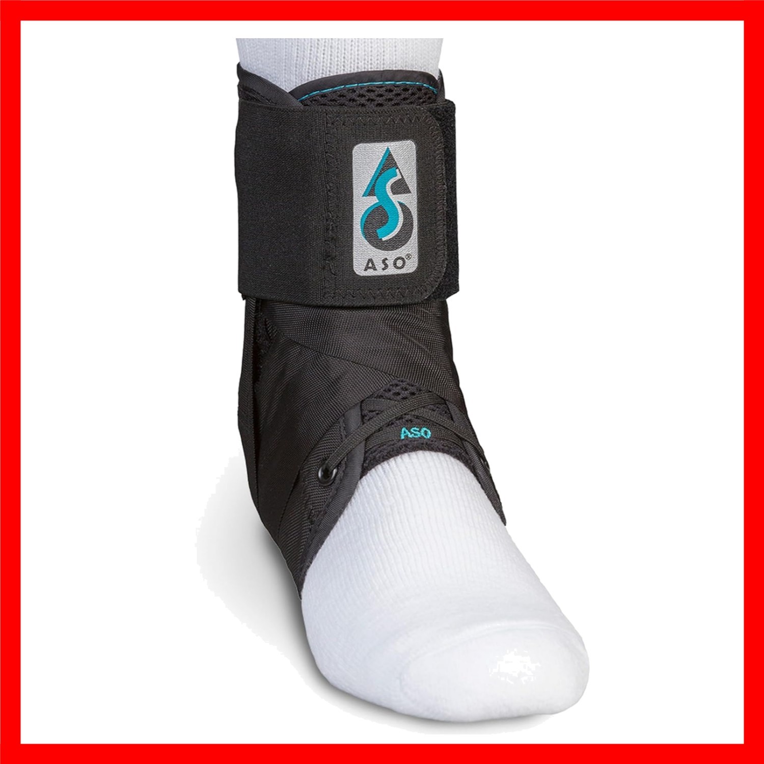 ASO Ankle Stabilizer – Lace Up Ankle Brace for Sprained Ankle and Peroneal Te…