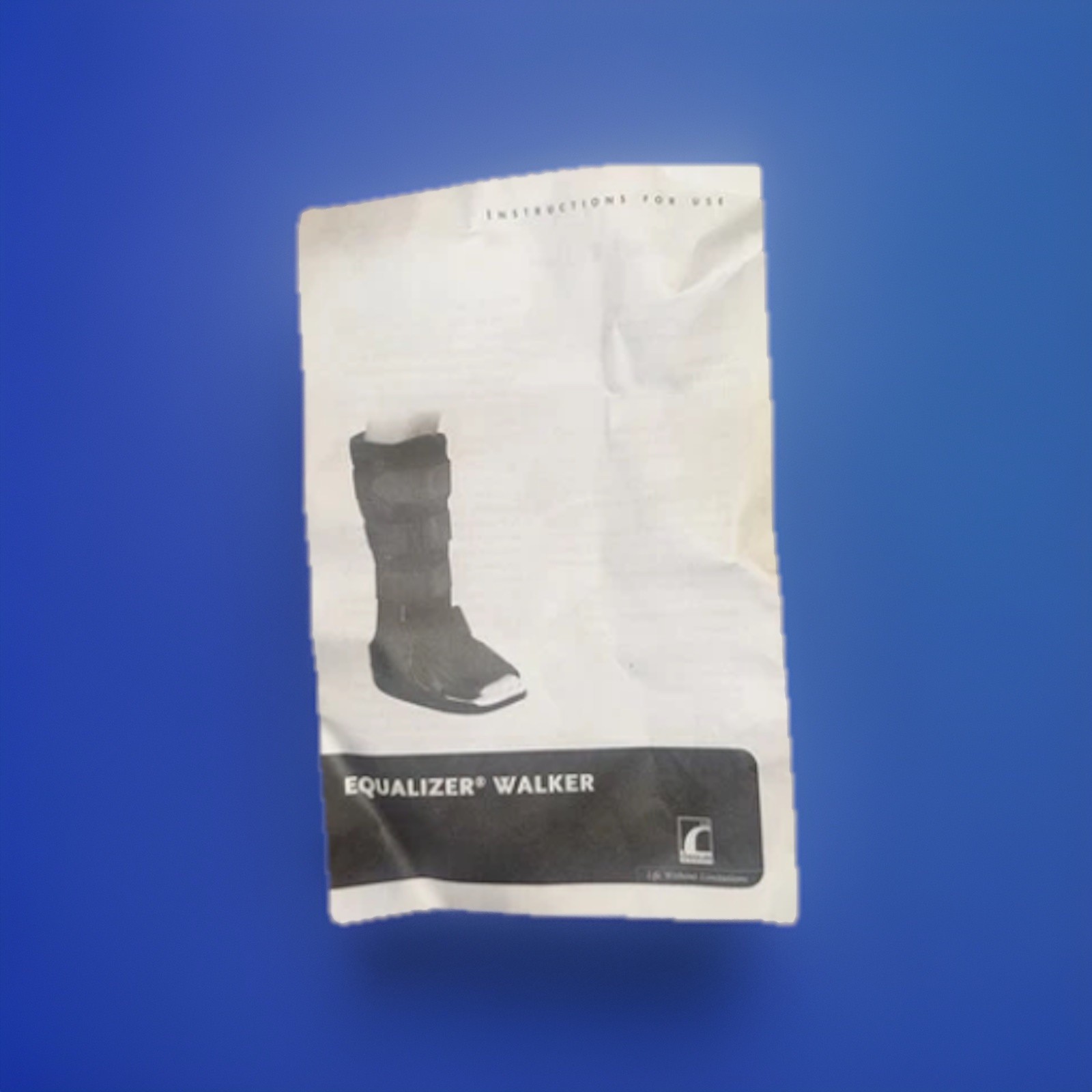 Ossur Equalizer Tall Walker Boot X-small