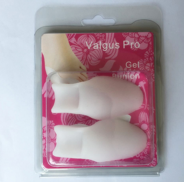 1Pair Silicone Straightener Separator Gel Toe Bunion Spreader Corrector Cushion