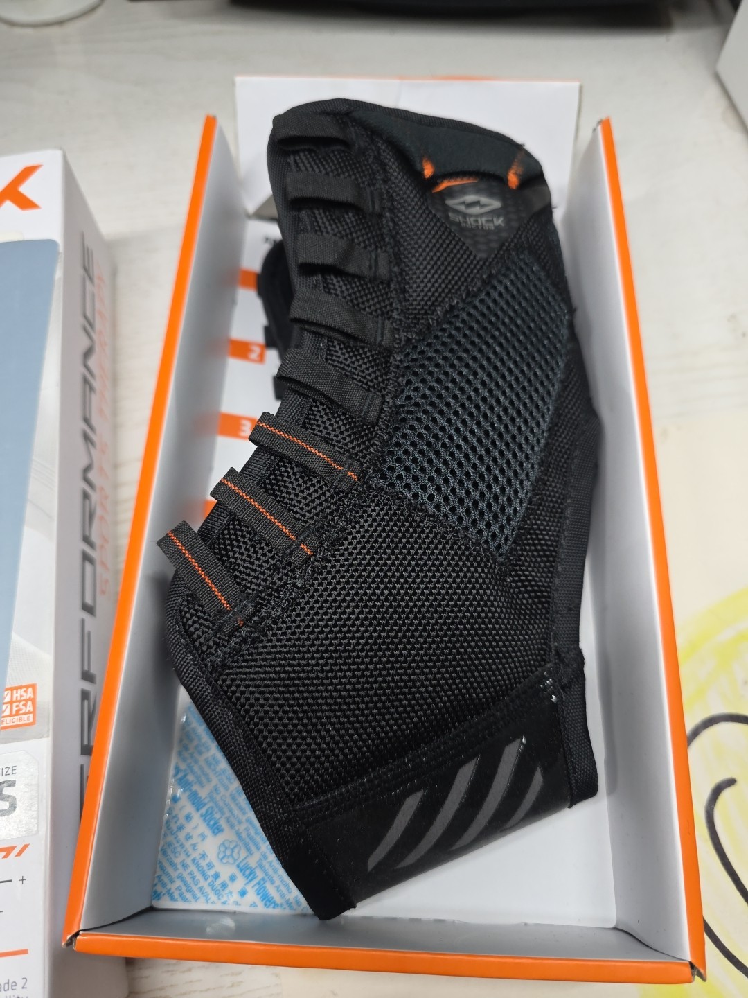 Shock Doctor Ankle Level 2 Ankle Support 849 Ultra Lace Up Ankle Small Black