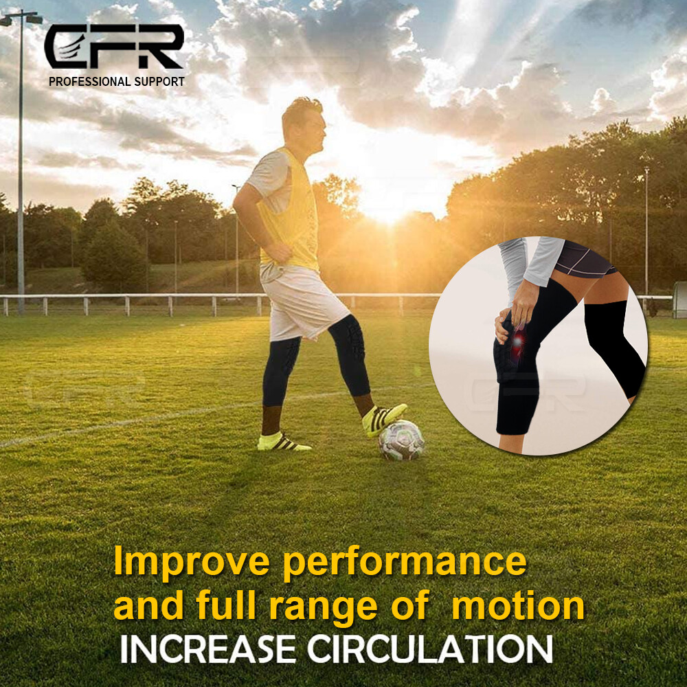 Basketball Knee Pad Compression Leg Sleeves Crashproof Protective Gear Youth Men