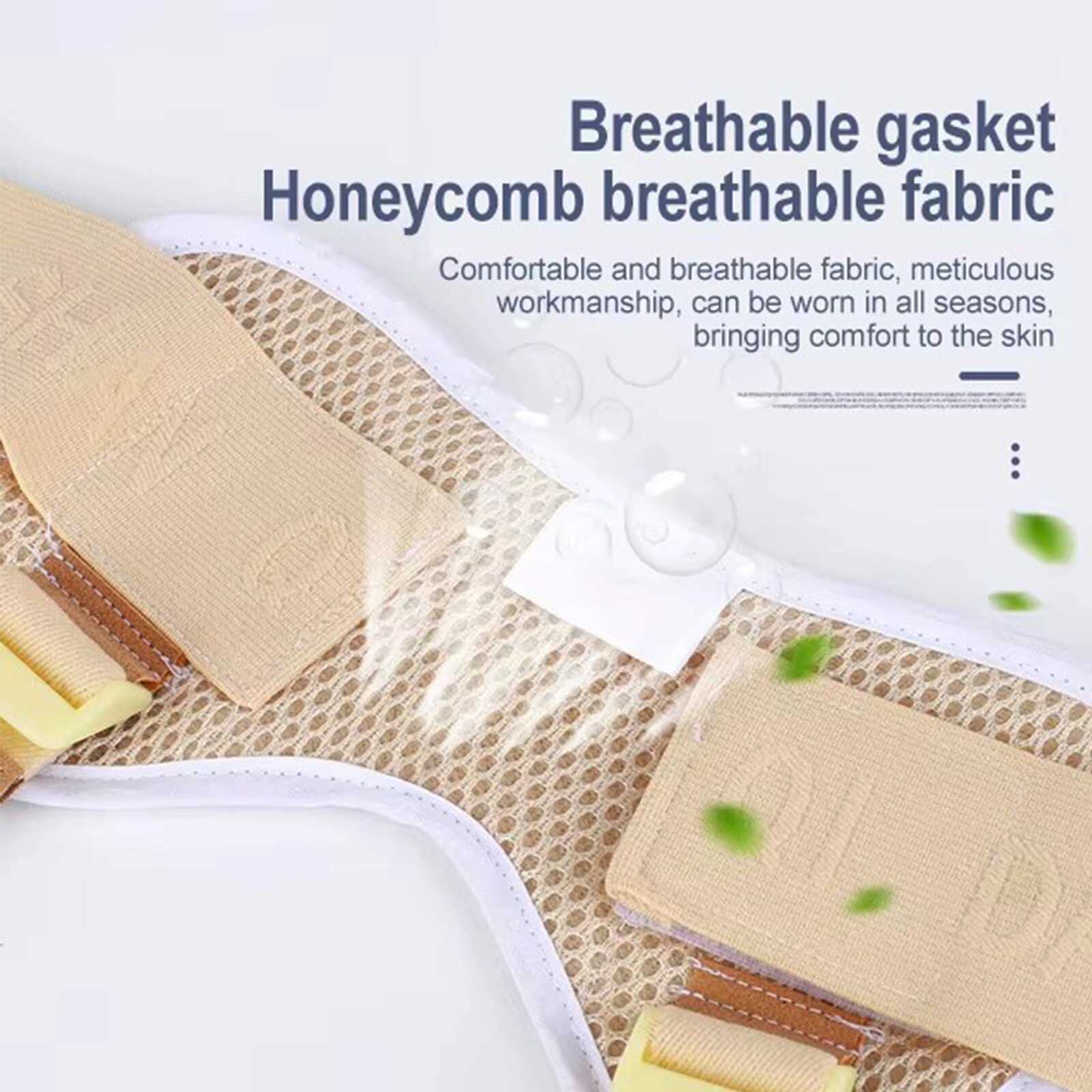 Hernia Belt for Men Brace with Double Compression Truss 4 Pads inguinal Support