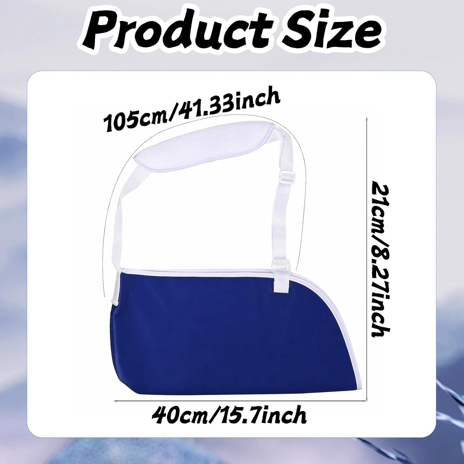 Arm Sling Shoulder Immobilizer for Women and Men, Adjustable Shoulders Sling …