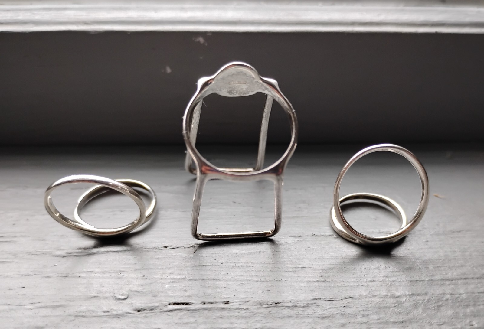 Medical Sterling Silver Ring Splints for Arthritis and Hypermobility