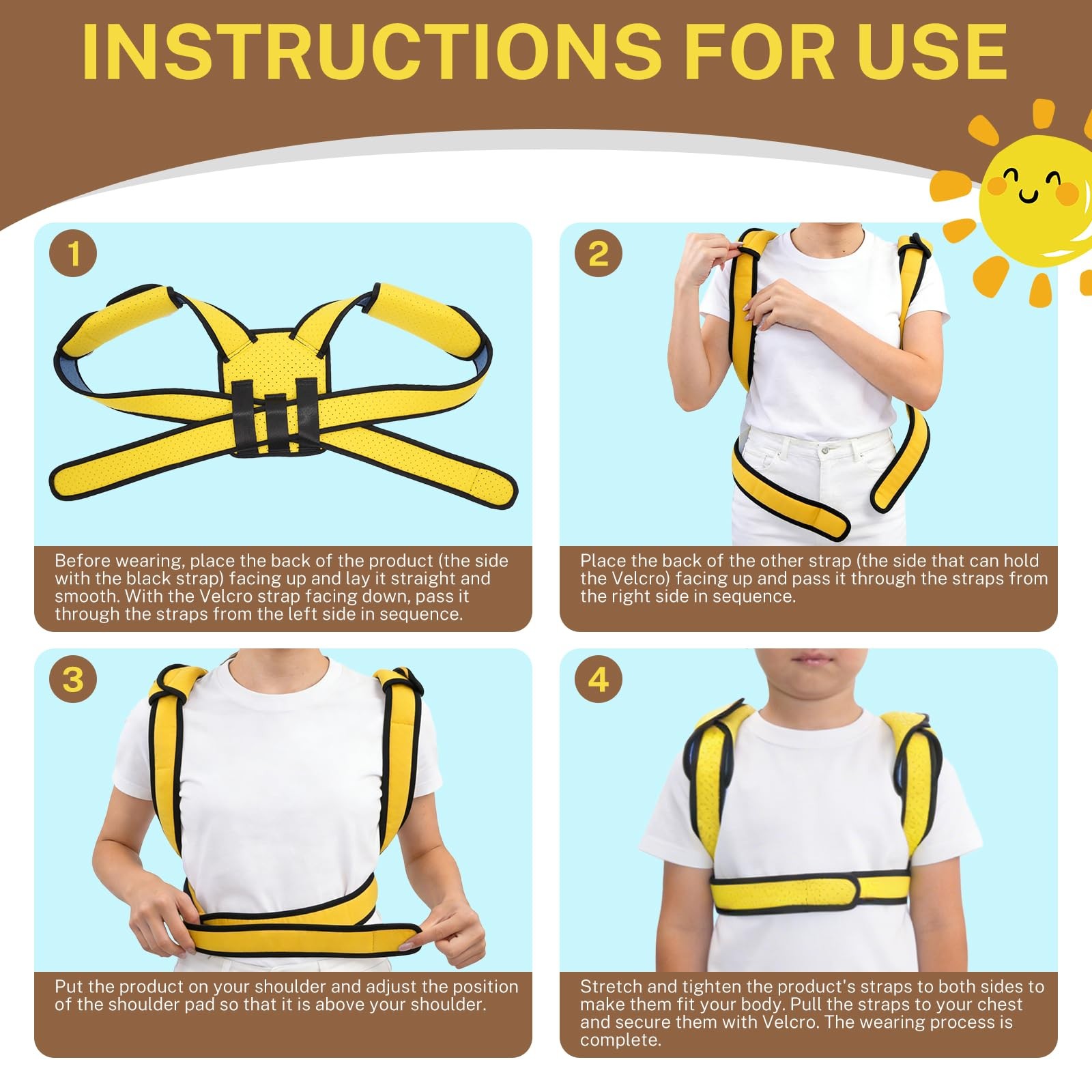 Kids Back Brace, Posture Corrector For Boys And Girls, Back Support For Scoli…