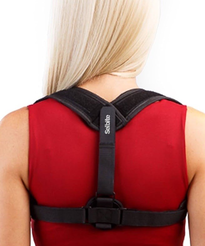 Posture Corrector for Women Men – Fully Adjustable Back Brace Posture Support