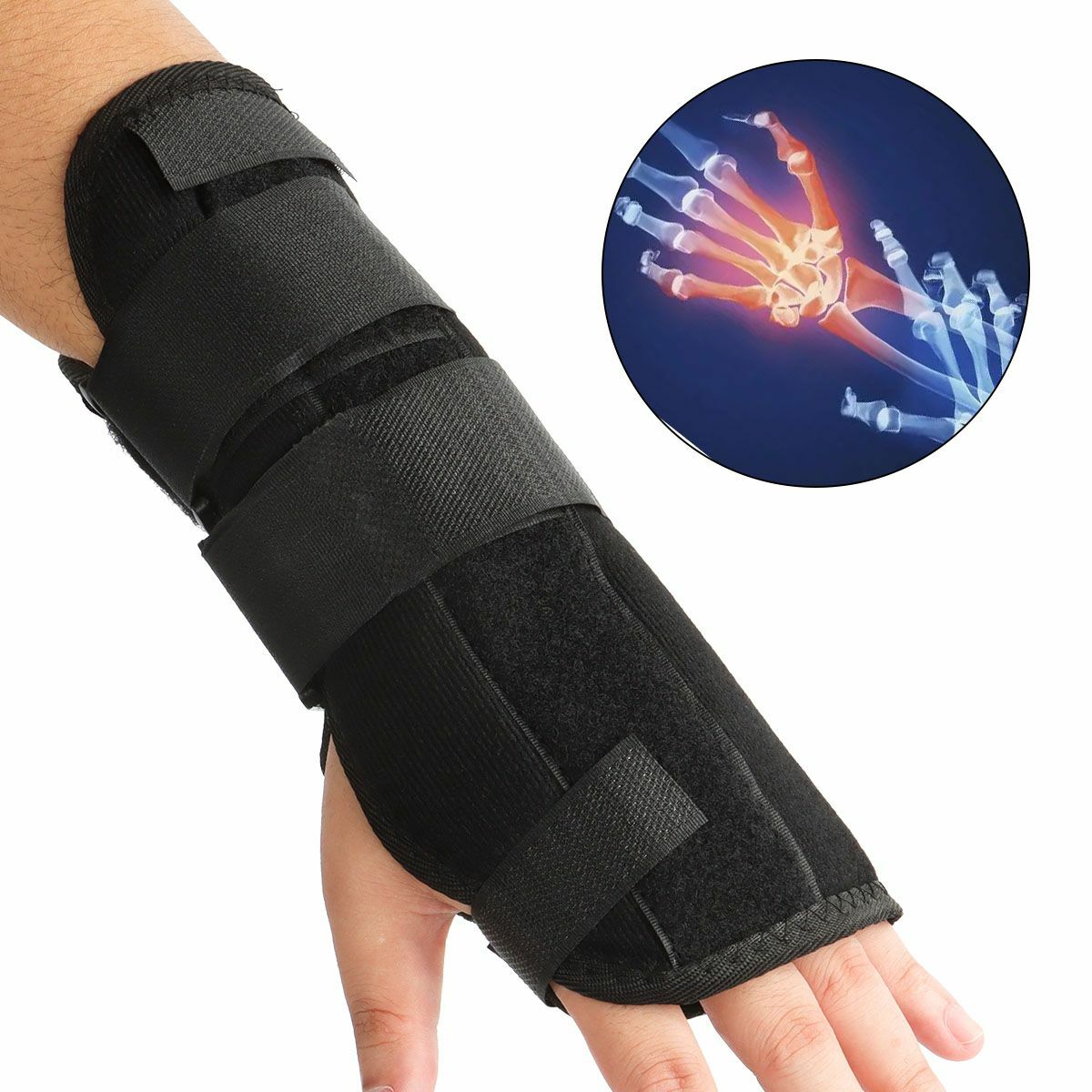 Wrist Support Brace Night Sleep Relief Carpal Tunnel Arthritis Left Right Hand