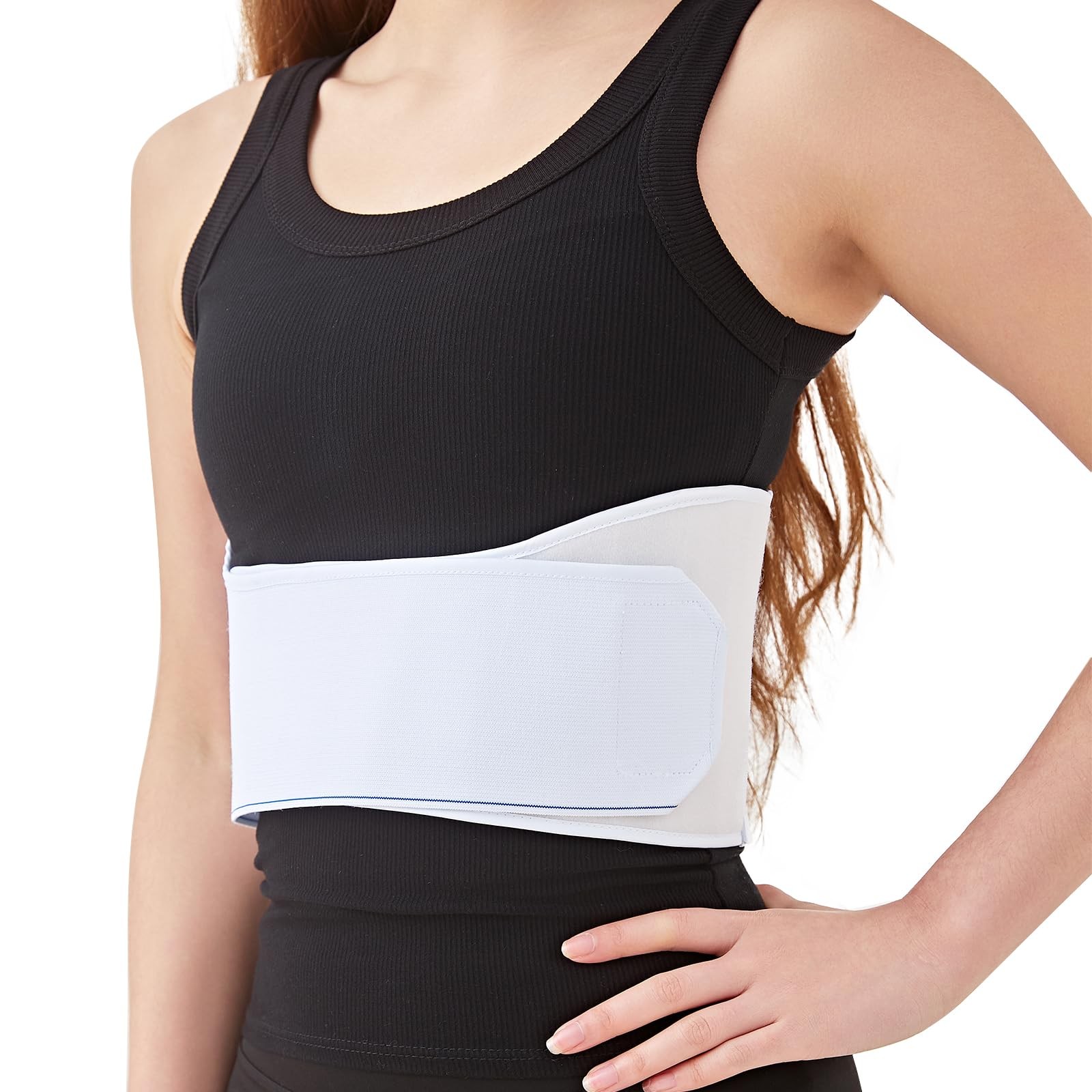 Rib Brace Chest Compression Support Belt for Broken & Cracked Ribs, Intercost…