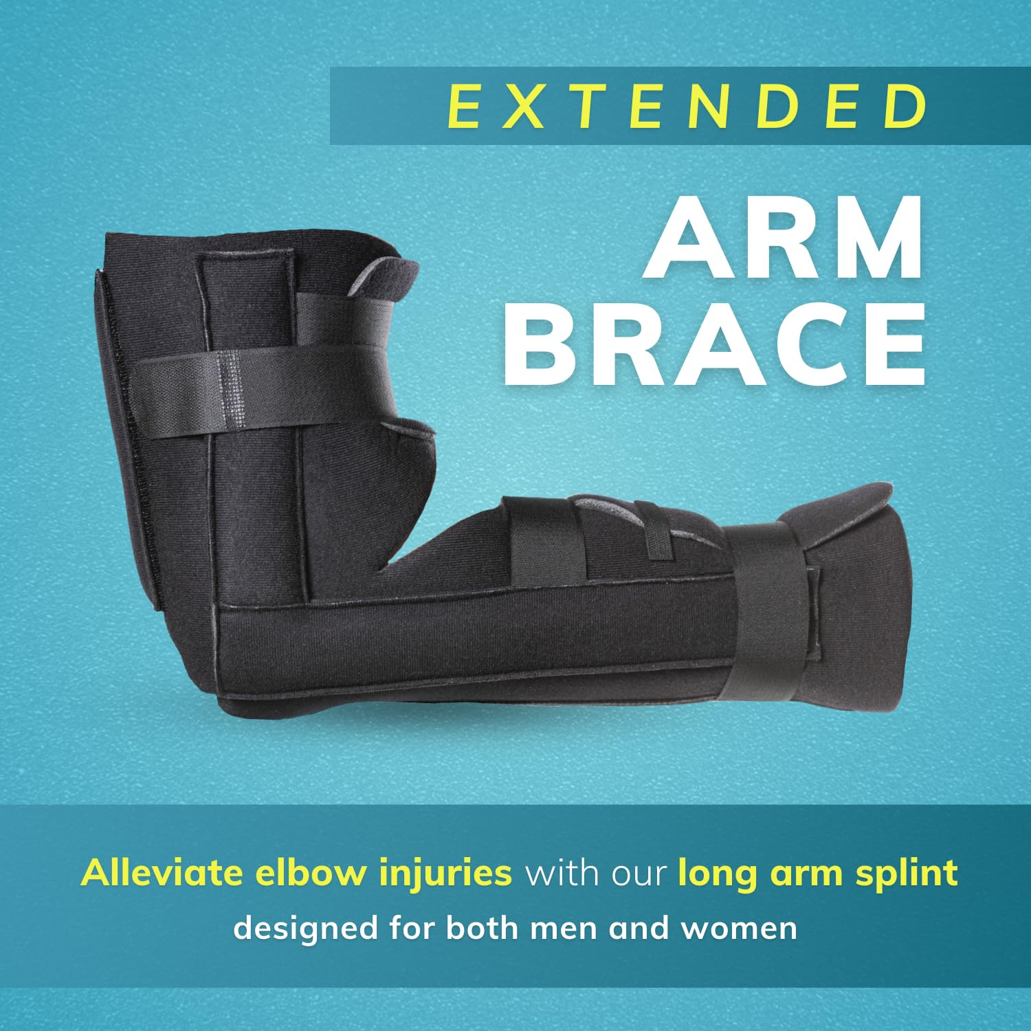 Elbow Immobilizer Brace – Removable Soft Splint for Arm Fractures (S/M)