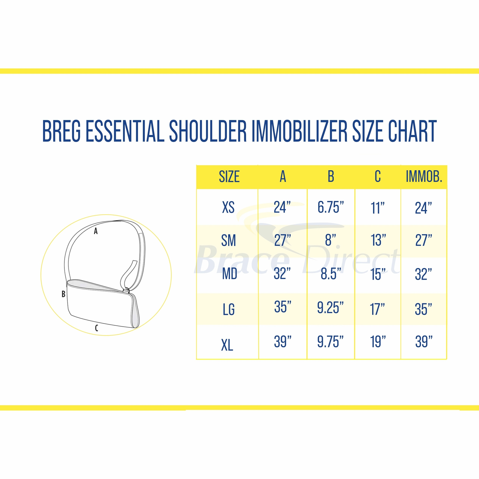 Breg Essential Shoulder Immobilizer