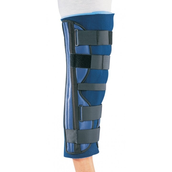 ProCare 79-80180 Clinic 3-Panel Countoured Stay Universal Knee Splint 24″
