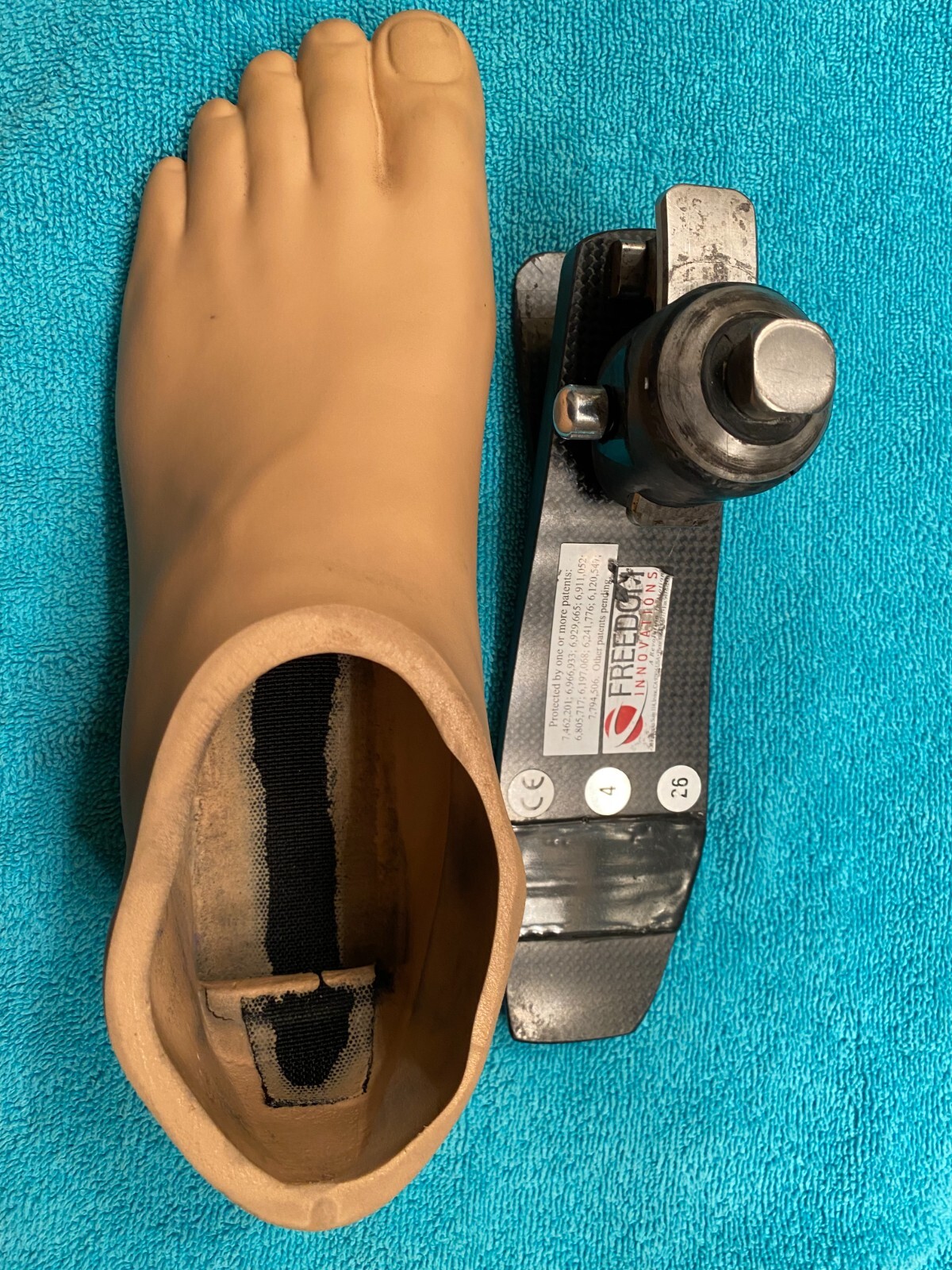 Freedom Innovations Ottobock Runway prosthetic foot left or RIGHT Size 26. Cat 4