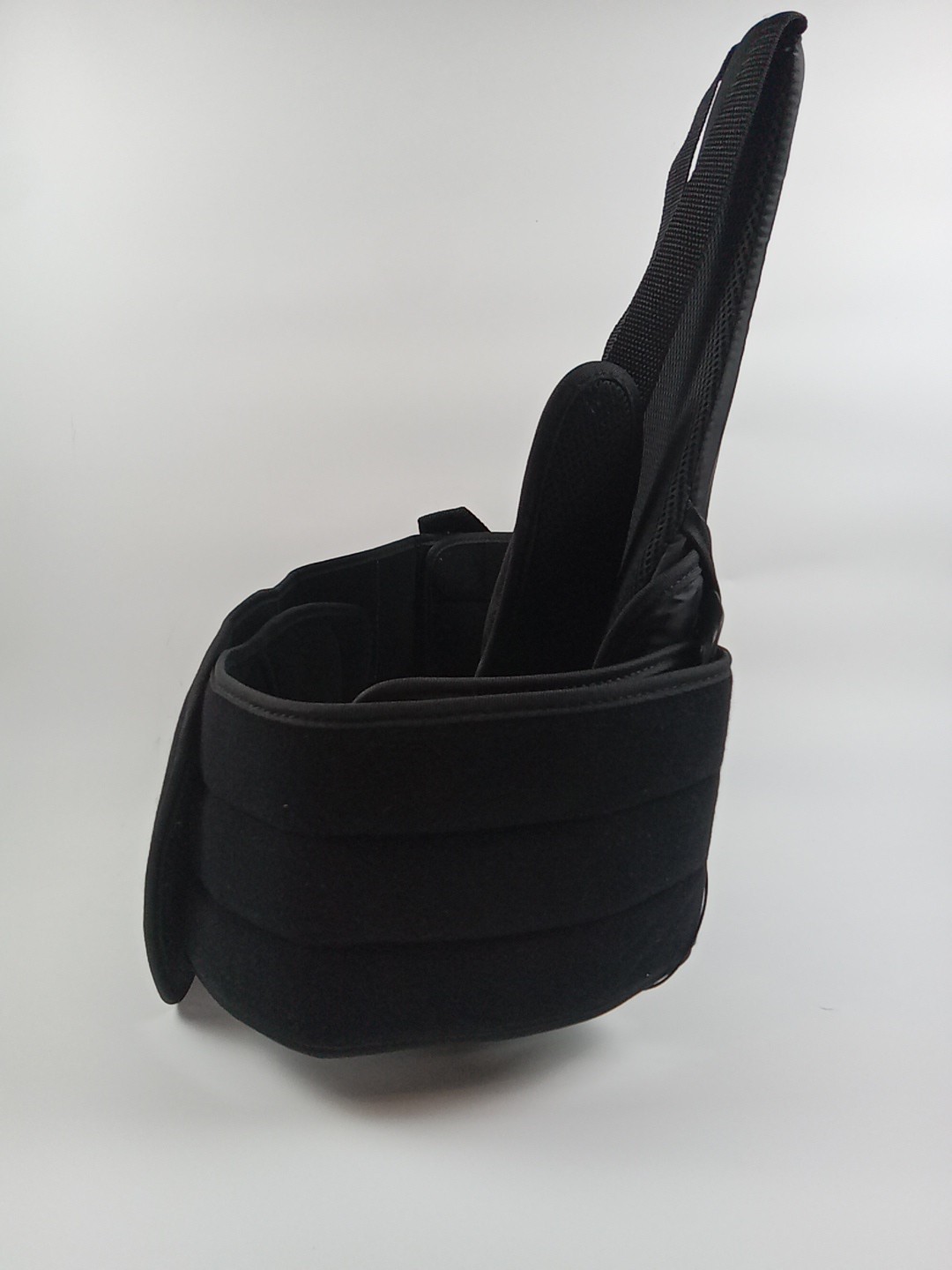Aspen Evergreen Lumbar Support Back Brace Black Adjustable Shoulder Straps