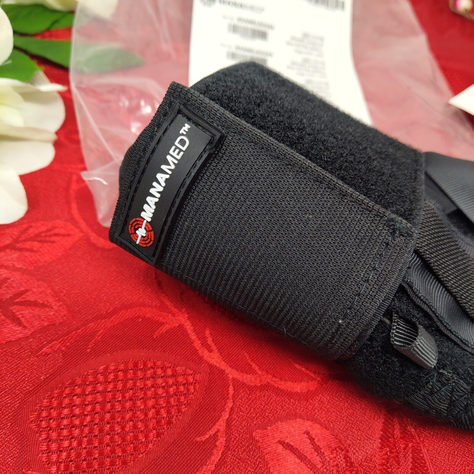 XL Ankle Brace Sports Neoprene Ez Ankle Brace Black XLarge Manamed