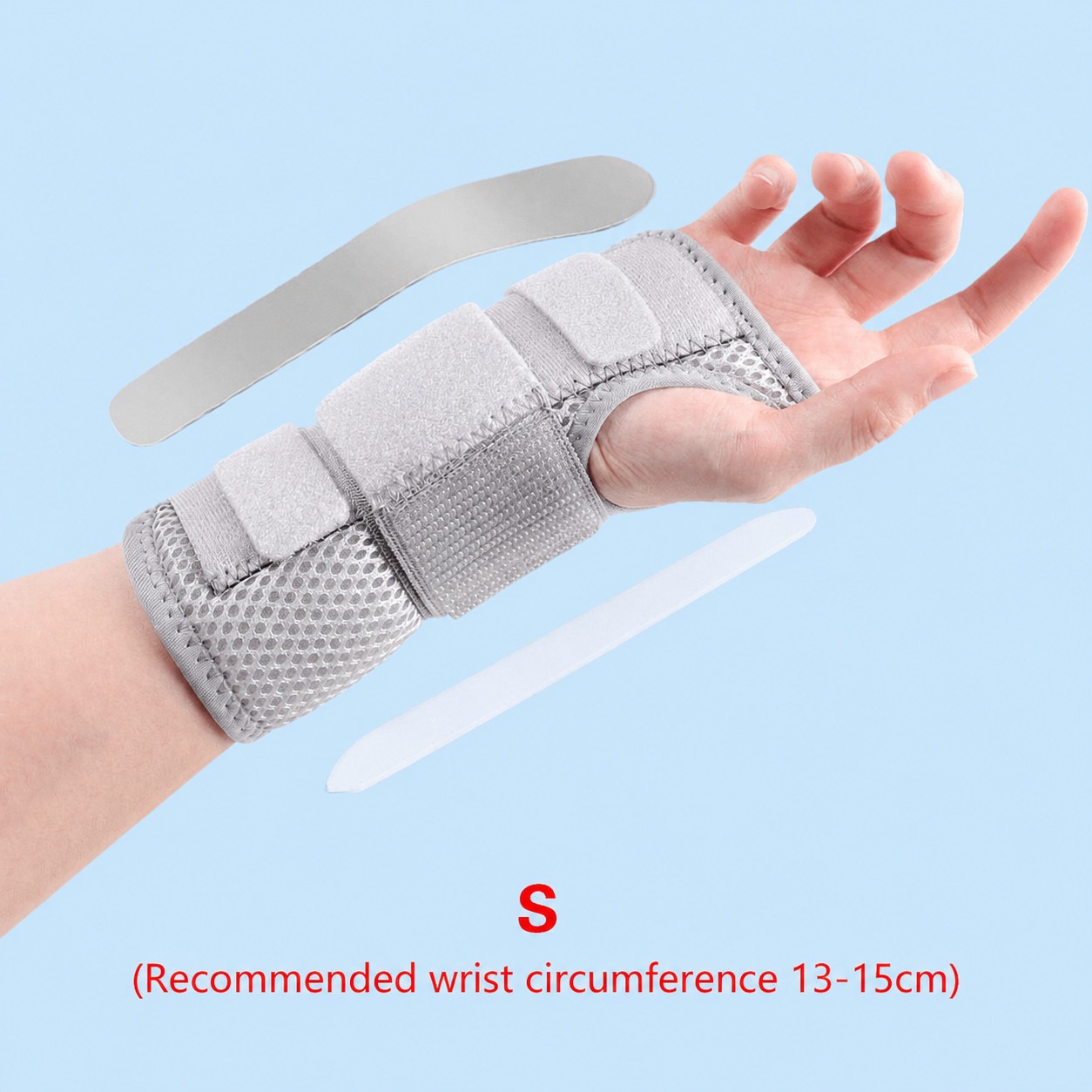 NEW Wrist Brace for Carpal Tunnel – Adjustable Night Support Brace with Splints