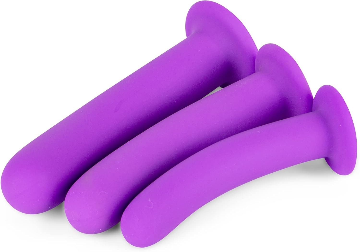 Pelvic Floor Muscle Massage Trainer Set 3 Pack Silicone for Enhanced Flexibility