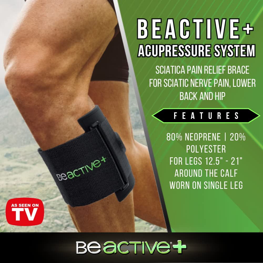 plus Acupressure System – Sciatica Pain Relief Brace for Sciatic Nerve Pain, Low