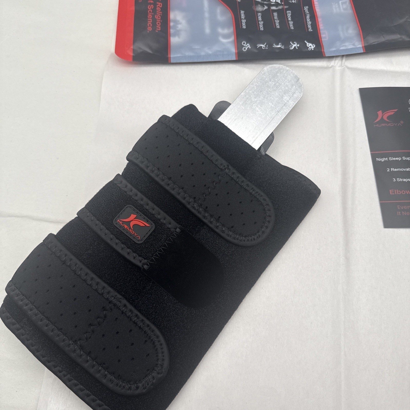 Elbow Brace Comfortable Night Sleep, Cubital Tunnel Syndrome, New *READ…