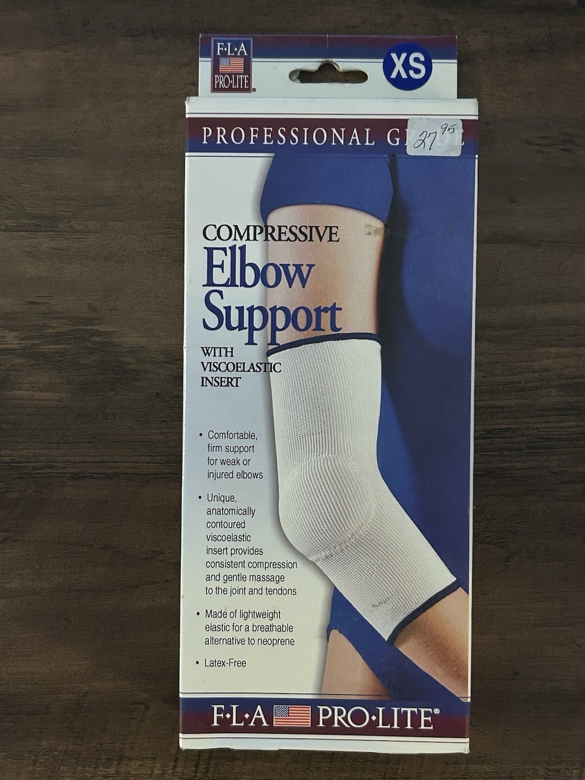 FLA Orthopedics Pro Lite Compressive Elbow Support XTRA SMALL