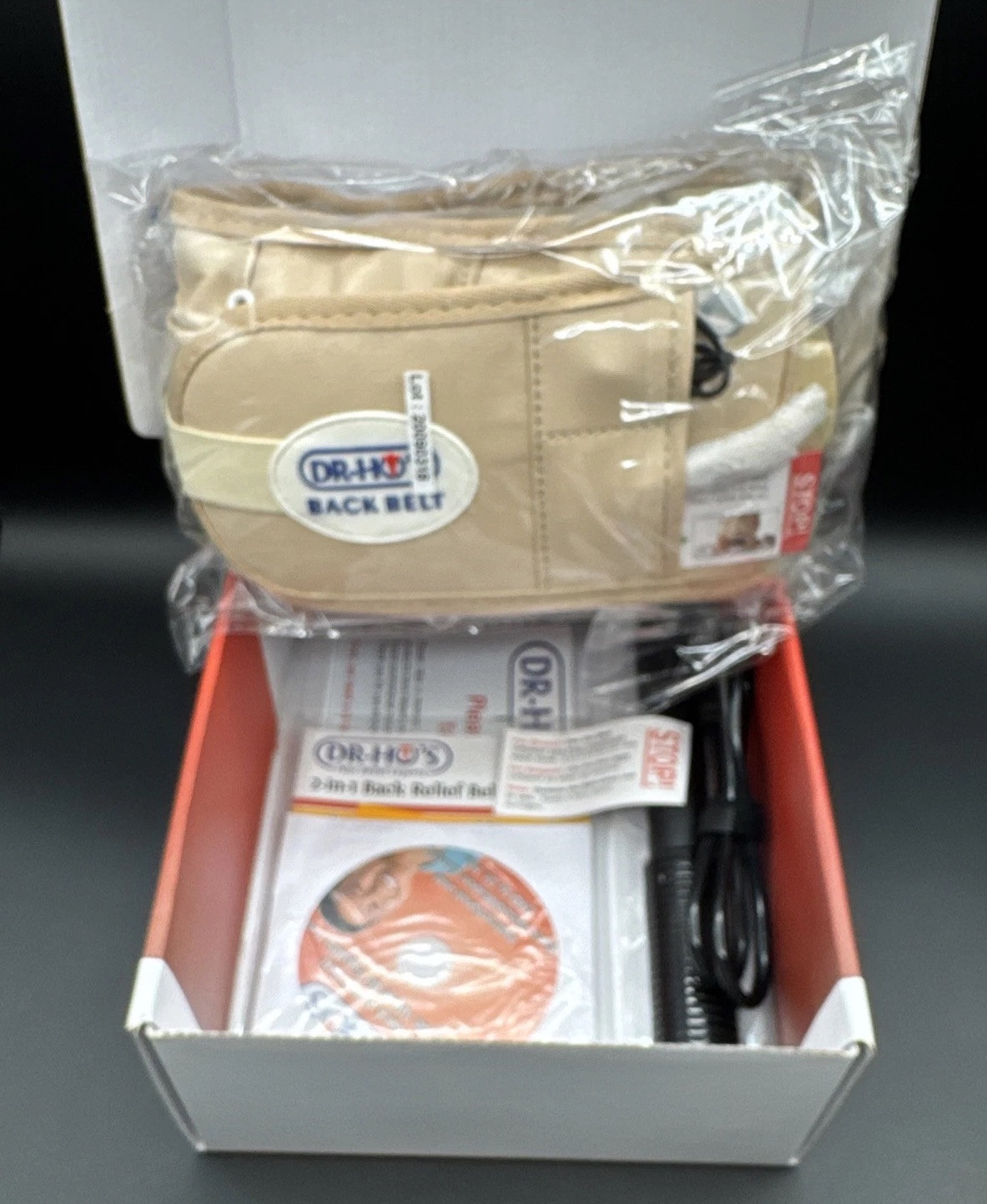 AUTHENTIC Dr. Ho’s 2-in-1 Stretch and Support Back Relief Belt size A 25″- 41″
