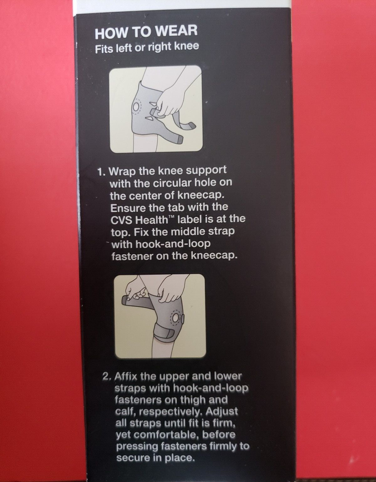 CVS Knee Moderate Support, Performance Support, Support Injured Knee, Breathable