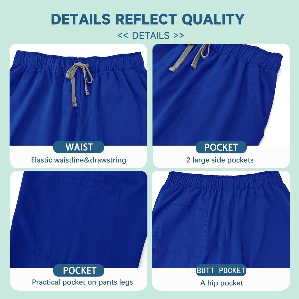 Unisex Medical Scrubs Set for Men & Women – Nurse, Doctor, Lab Wear