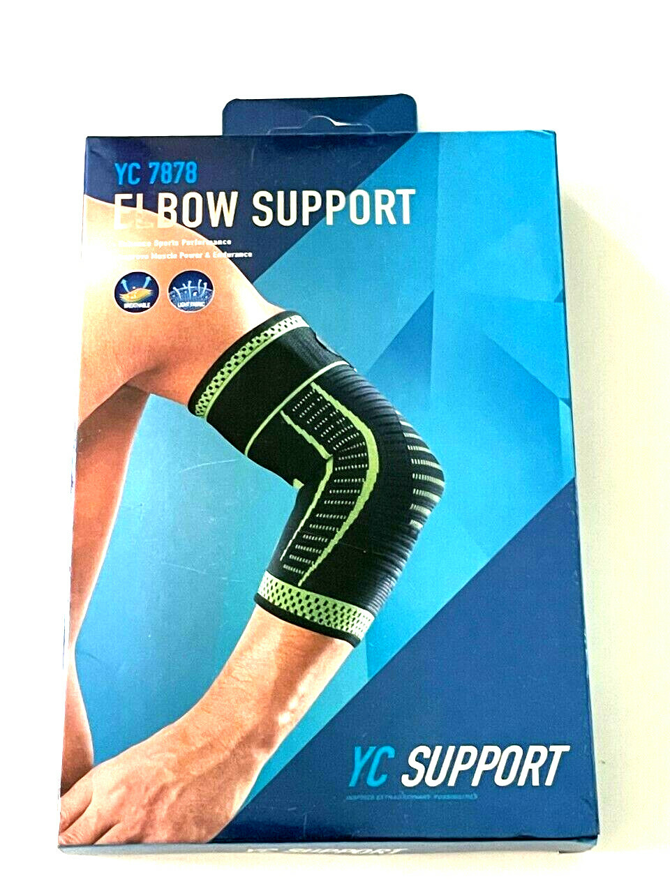 Elbow Brace Compression Support Sleeve Arthritis Tendon Joint Pain Wrap NEW