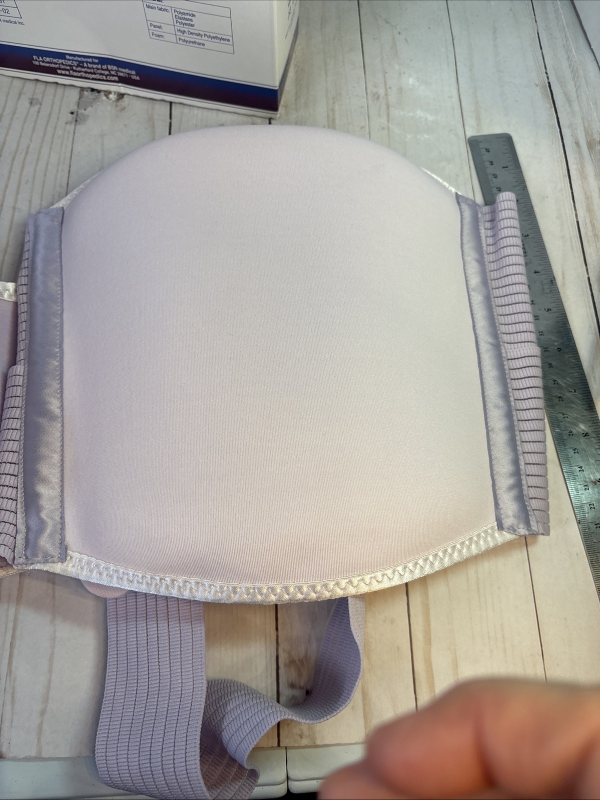 FLA Medium Pro-Lite Deluxe Maternity Support Belt Lavender