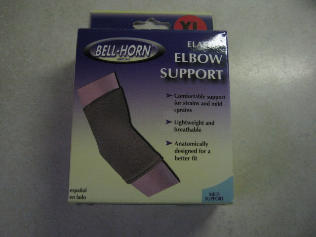 1 Bell-Horn Elastic Elbow Support Mild Support Size XLarge XL 11-12″ Beige NEW