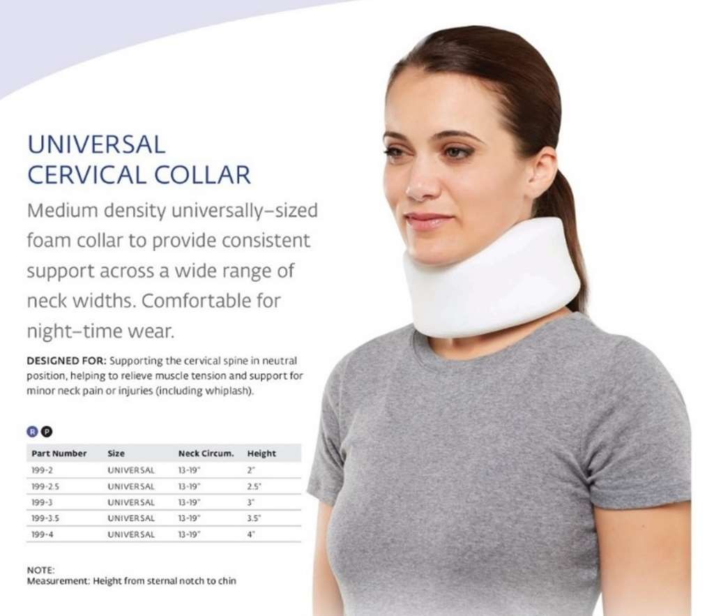 DJO Bell-Horn Universal Cervical Collar 3.5 inches