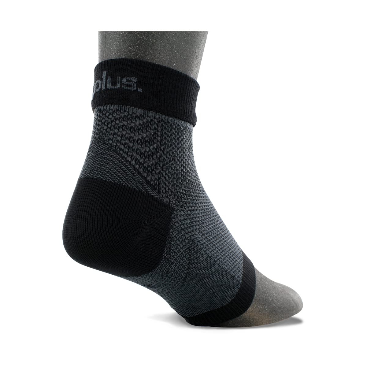 Airplus Plantar Fascia Sleeve Women 5-10, Mens 7-8 (Pack of 2), Black