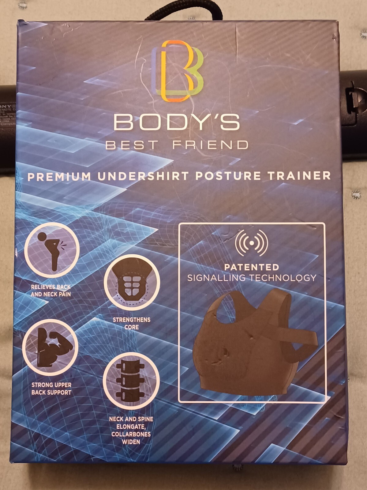 Body’s Best Friend Men Undershirt Posture Support Trainer , Size XL, New