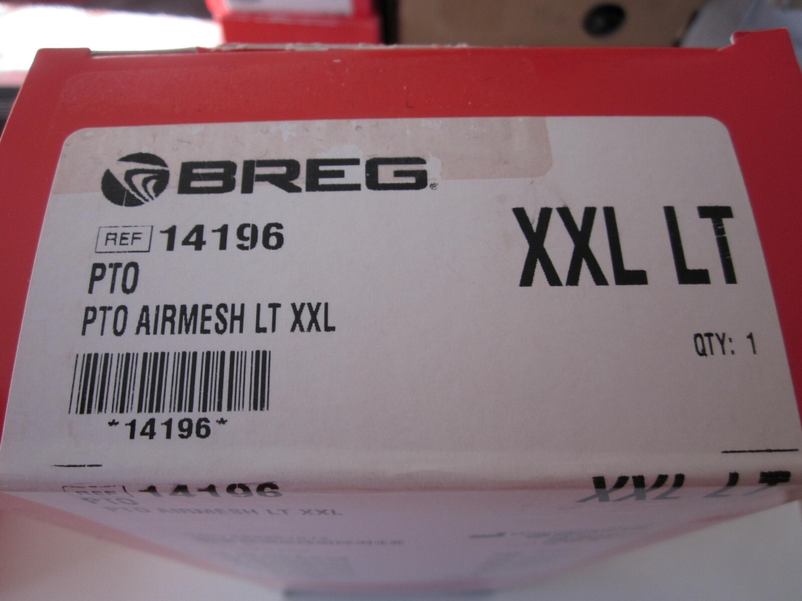 BREG 14196 PTO AIRMESH LEFT XX-LARGE
