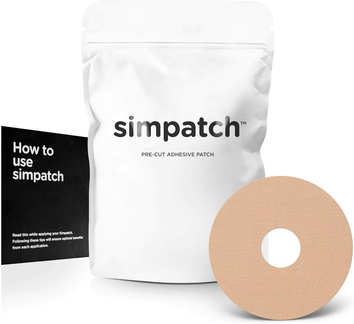 Universal Adhesive Patch, 0.8-Inch Hole – Pack of 30 – Multiple Colors Available