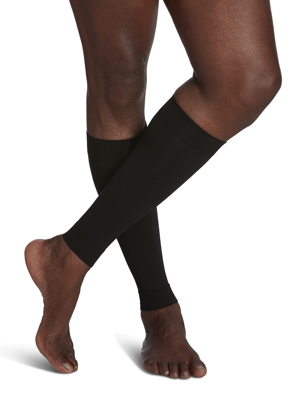 SIGVARIS Unisex Performance Compression Running Sleeve 412V Small, Black