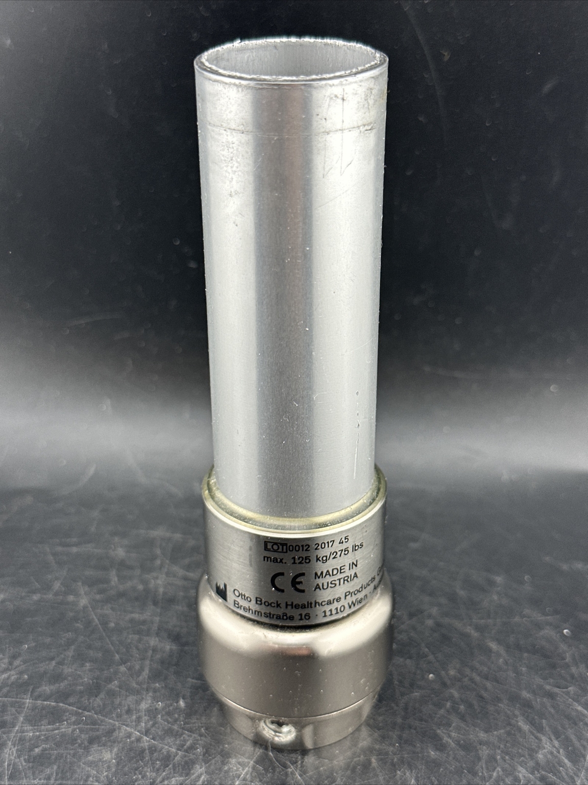 ottobock otto bock 2R67 tube adapter w/ torsion unit. prosthetic adapter