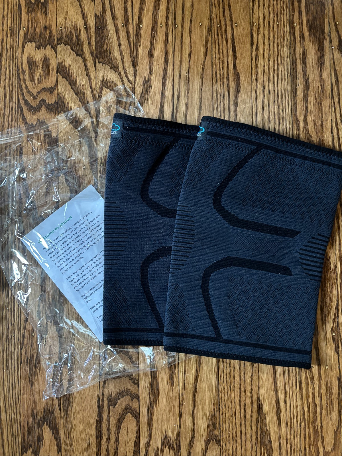 Modvel 2-Pack Compression Knee Brace Men Women Running ACL Arthritis Relief-XXL