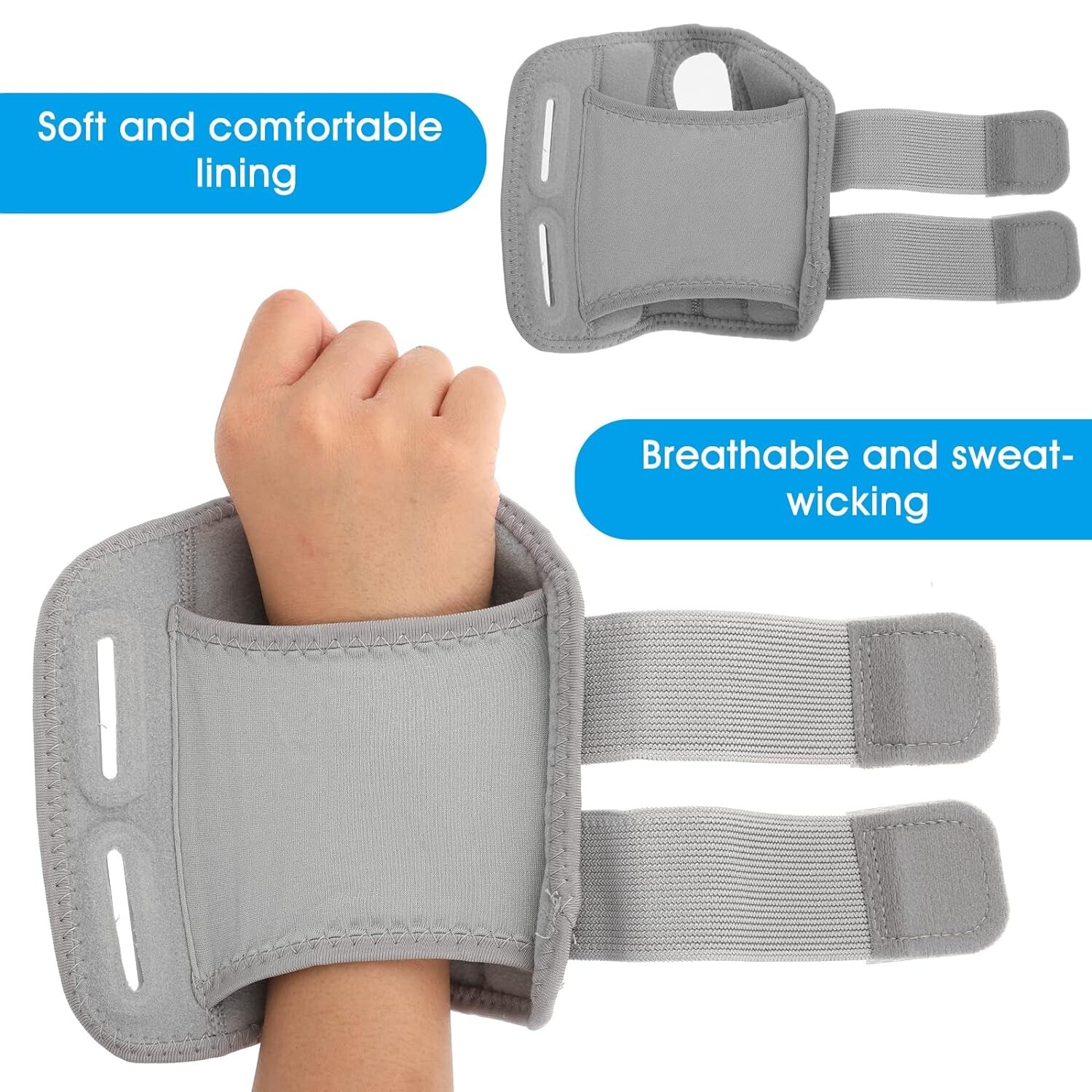 Wrist Brace Support Sprain Splints Band Strap Protector Orthopedic Wristband US