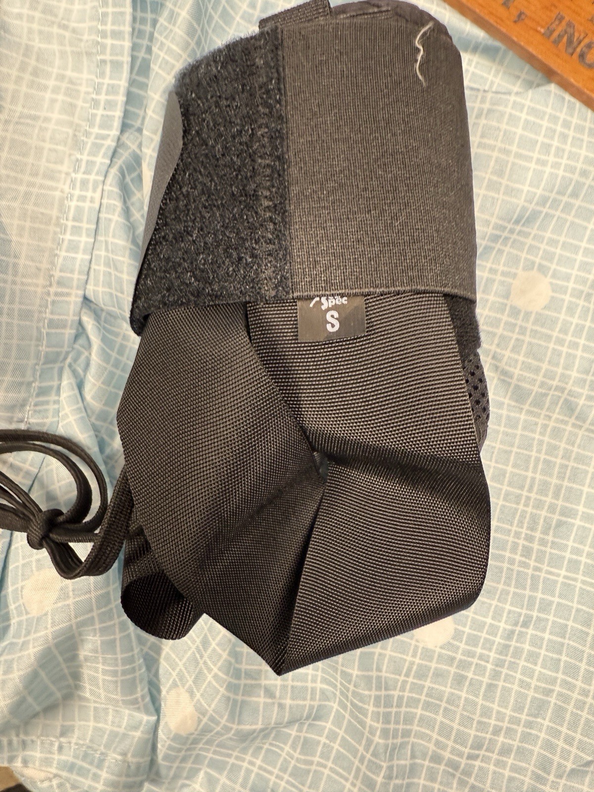Med Spec ASO Vortex Ankle Stabilizer Brace Volleyball S Small Black & Teal