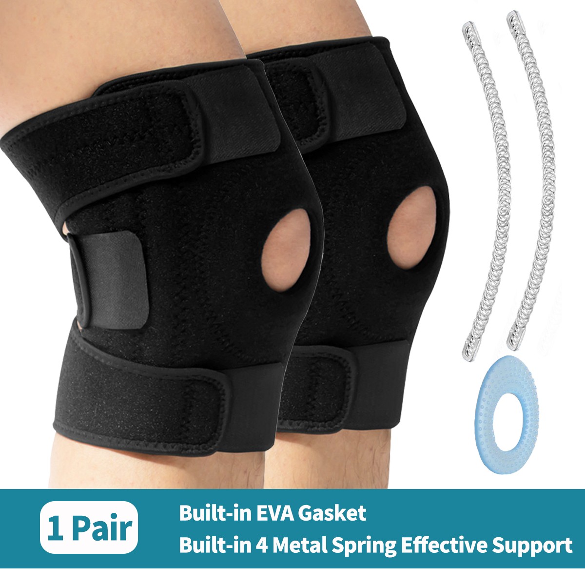 Knee Brace Side Stabilizer Meniscus Tear Knee Pain ACL MCL Arthritis Relief US