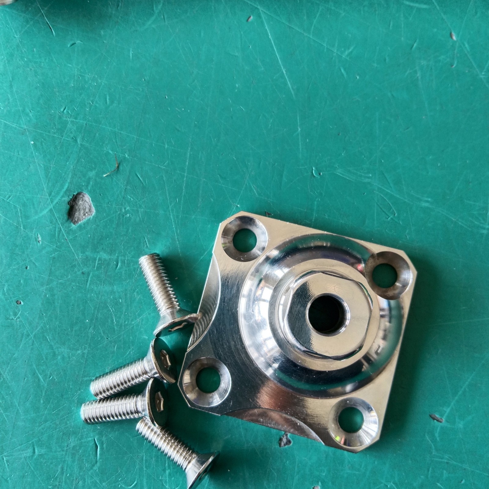 Prosthetic 45 Degree Offset Adapter Plate Stainless Steel Alignment 100kg