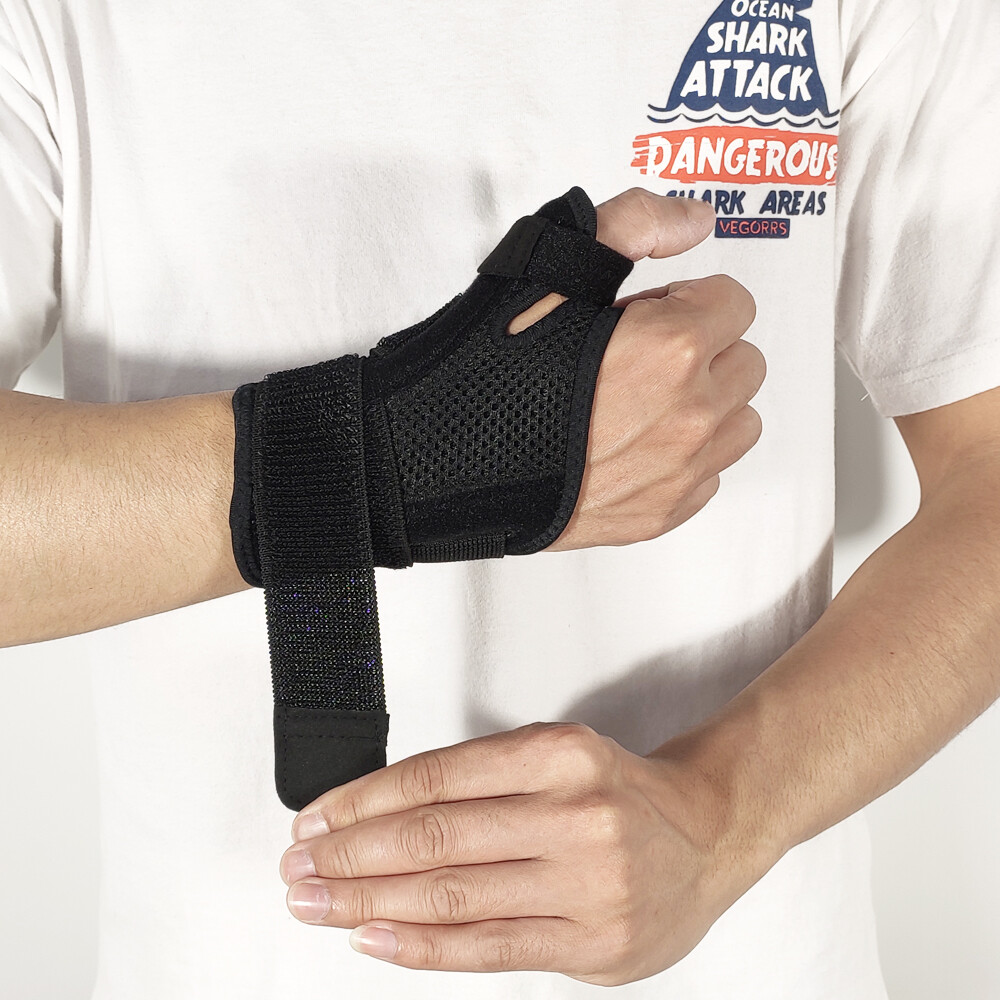 Wrist Support Brace Compression Strap Carpal Tunnel Arthritis Left & Right Hand