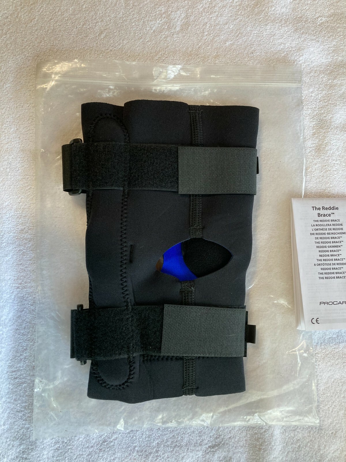 Reddie Brace Knee Wraparound, Medium 18” to 20-1/2” Left or Right MCL ACL Sprain